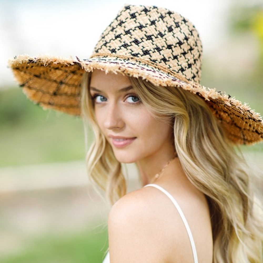 Ruggine Woven Raffia Sun Hat NEW!
